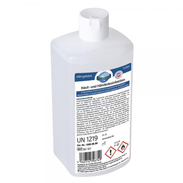 ALCOHOLIC HAND AND SKIN DISINFECTANT