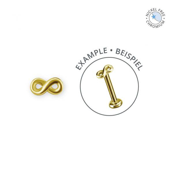 18K GOLD PVD CoCr NF INTERNAL MICRO INFIINITY ATTACHMENT